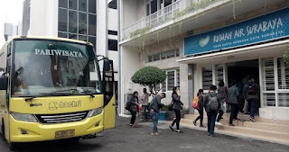 Rumah Air Surabaya di Jalan Basuki Rahmat Mulai Banyak pengunjung